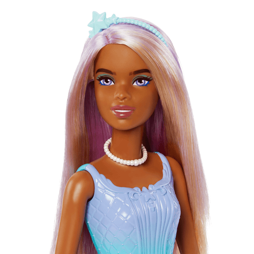 Barbie Fantasía Muñeca Doncella Vestido de Ensueño Azul