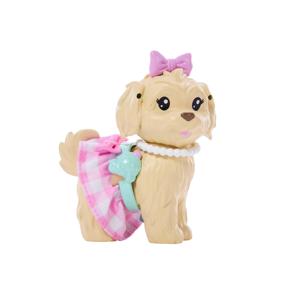 Barbie Fashion & Beauty Muñeca Looks Iguales Malibú y Perrito