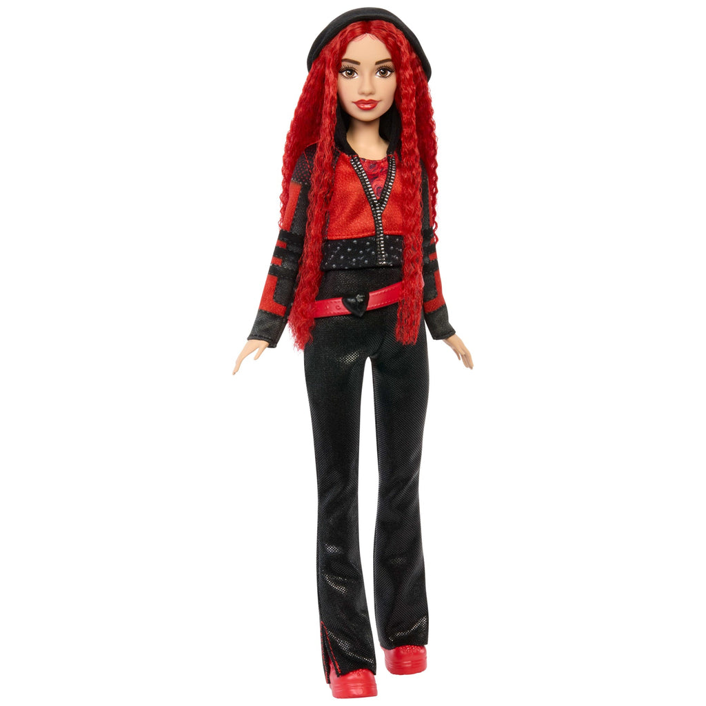 Disney Descendants: The Rise Of Red Doll  Singing Red Doll With Movie-inspired CloThes & Accessories, Sings “Red”