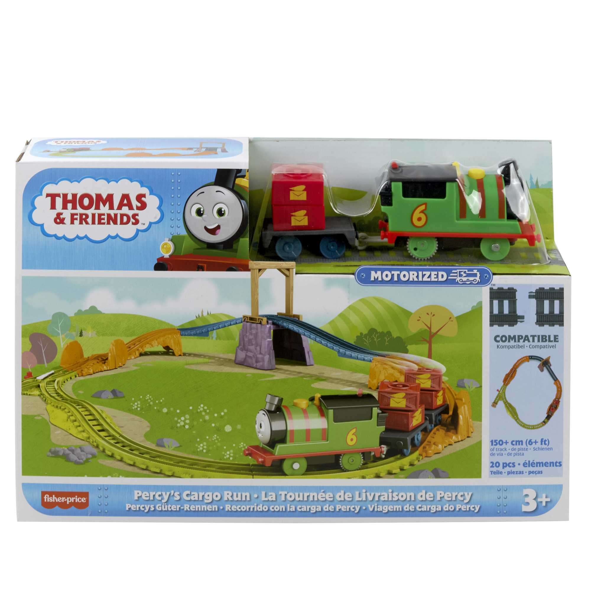 Thomas et ses Amis La Tournée de Livraison de Percy, Locomotive Mot.