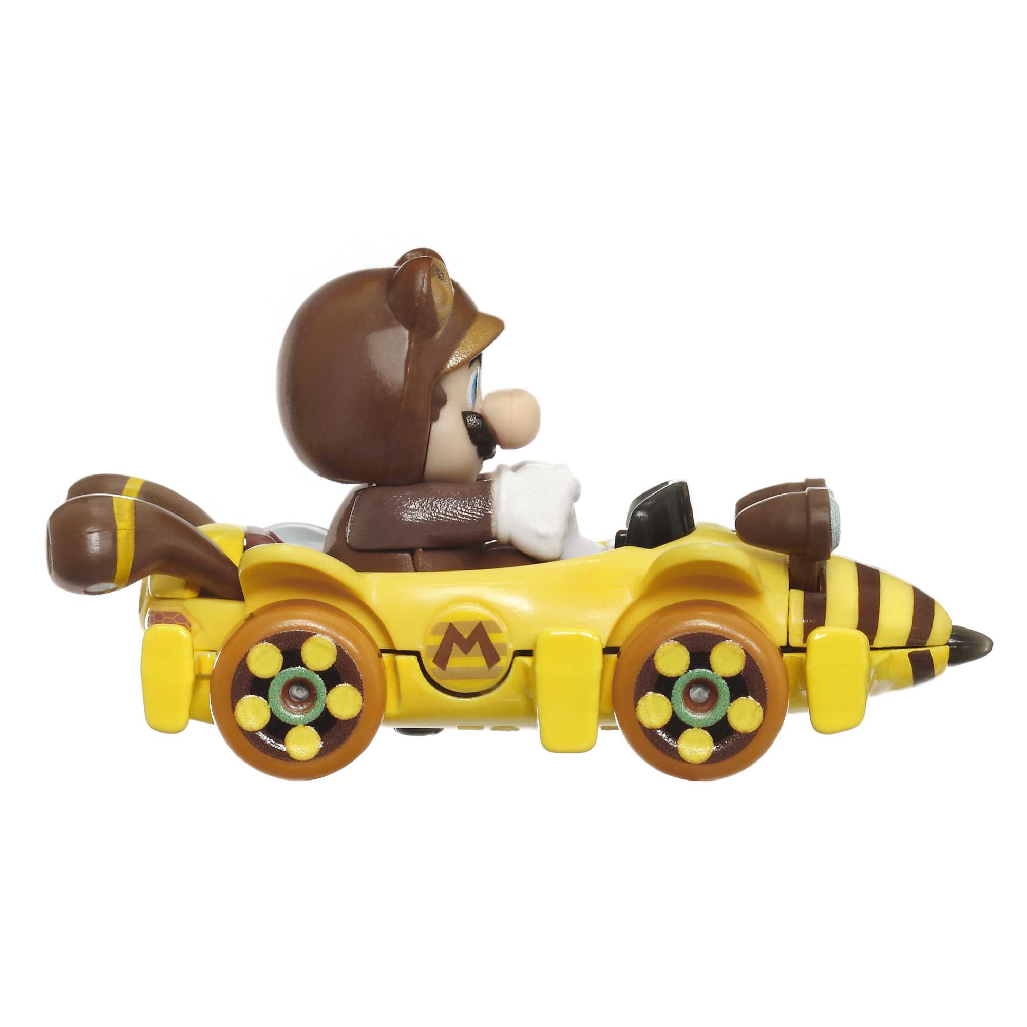 Hot Wheels Mario Kart Vehículo de Juguete Tanooki Mario Bumble V