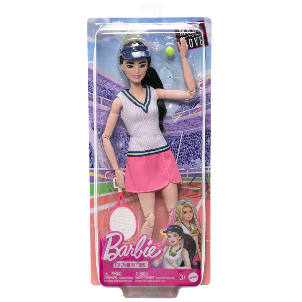Barbie Doll & Accessories, Career Tennis Player Doll With Racket And Ball
