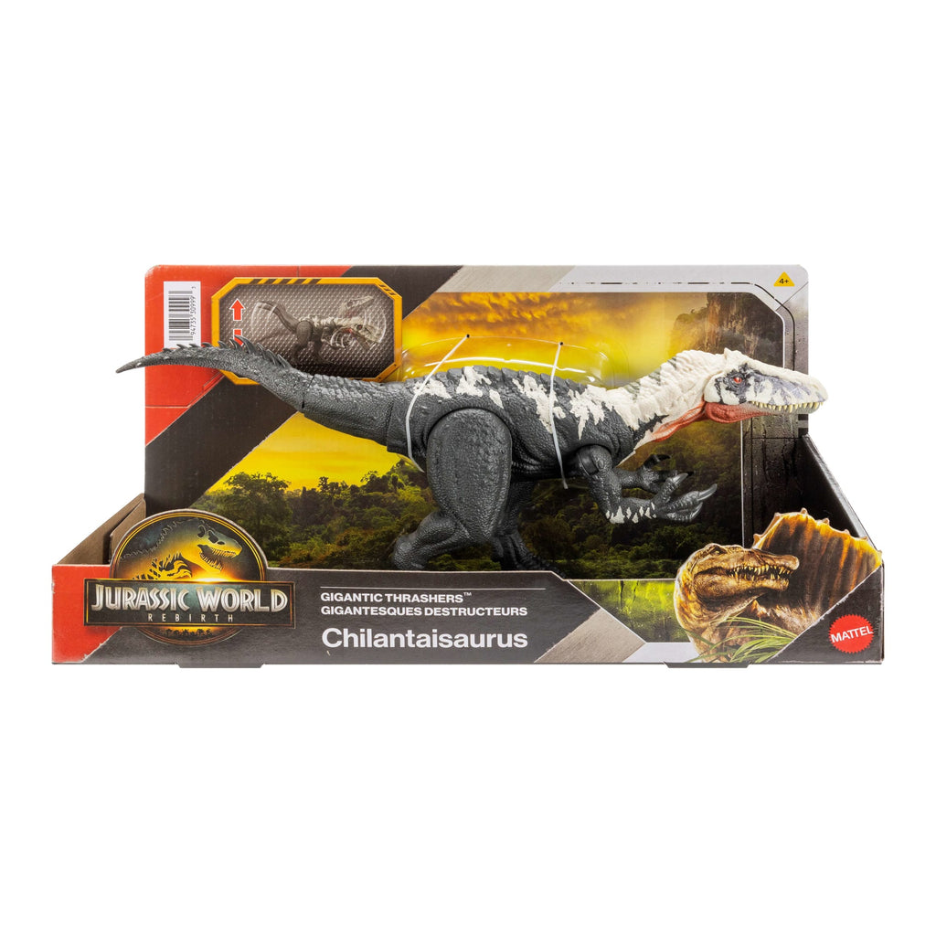 Jurassic World Dinossauro de Brinquedo Rebirth Rastreadores Gigantes Chilantaisaurus