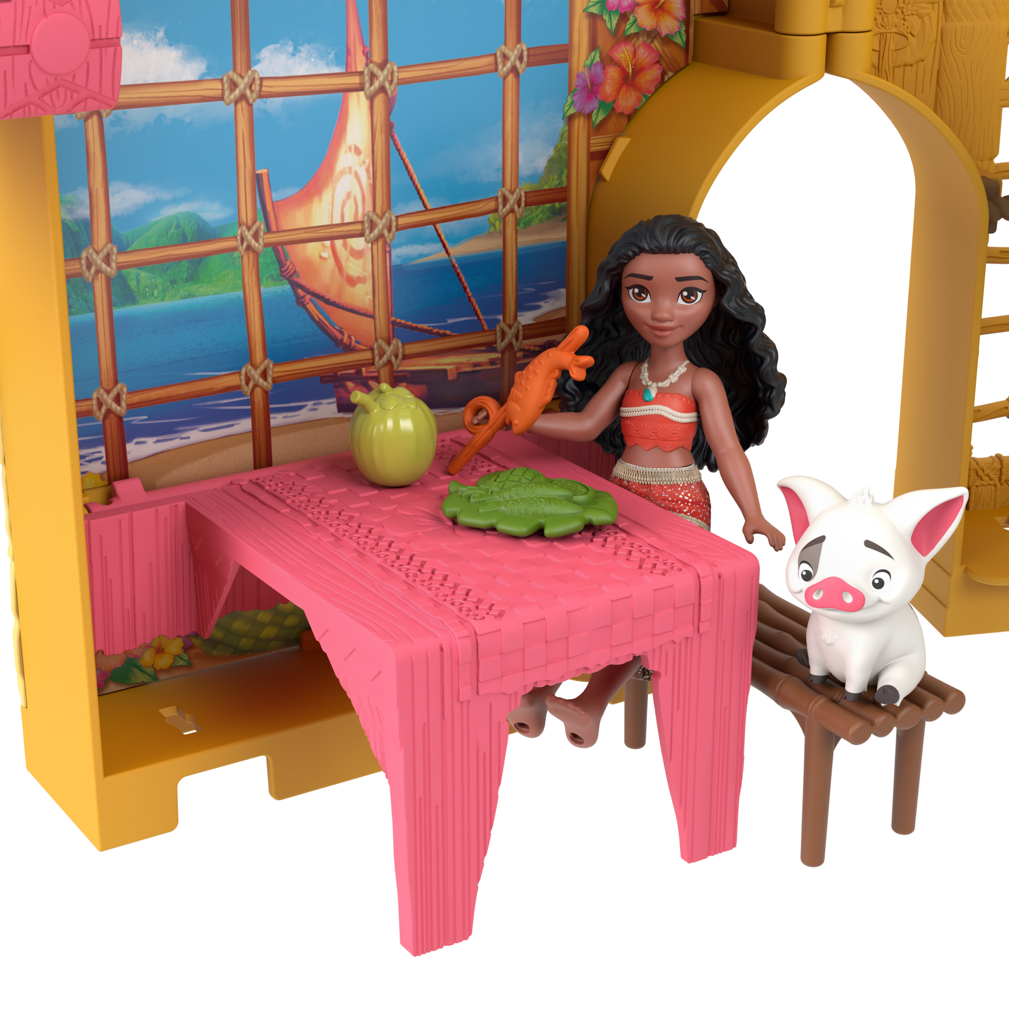 Princesses Disney  Storytime Stackers  Moana, Maison, 1Ami, 9Acc.