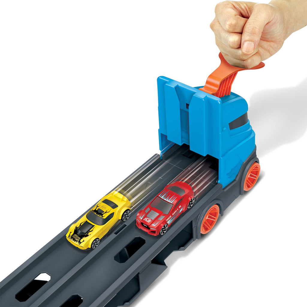 Hot Wheels City Pista de Brinquedo Reboque de Pista de Corridas