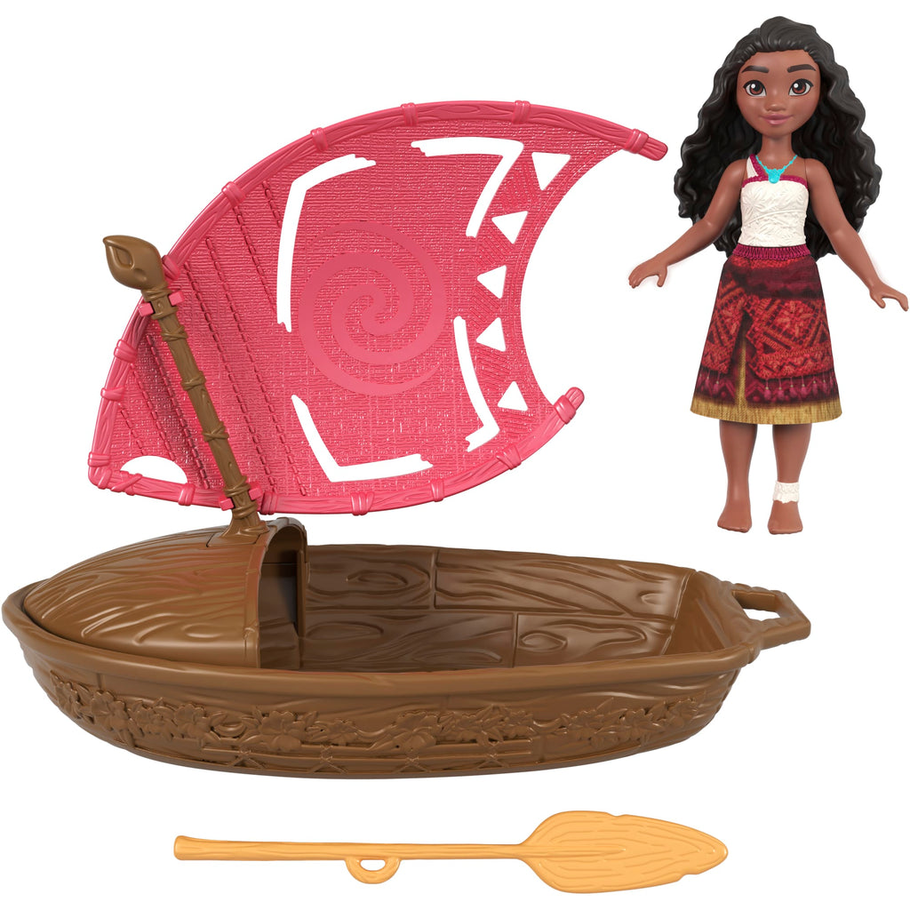 Disney Moana 2 Wayfinder Wonders With Surprise Small Doll, Canoe & Accessory