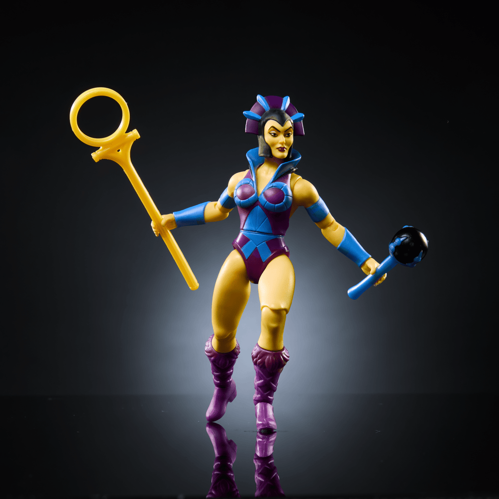 Masters Of The Universe Origins Cartoon Collection Evil-Lyn, Motu 5.5 Inch Action Figure Toy