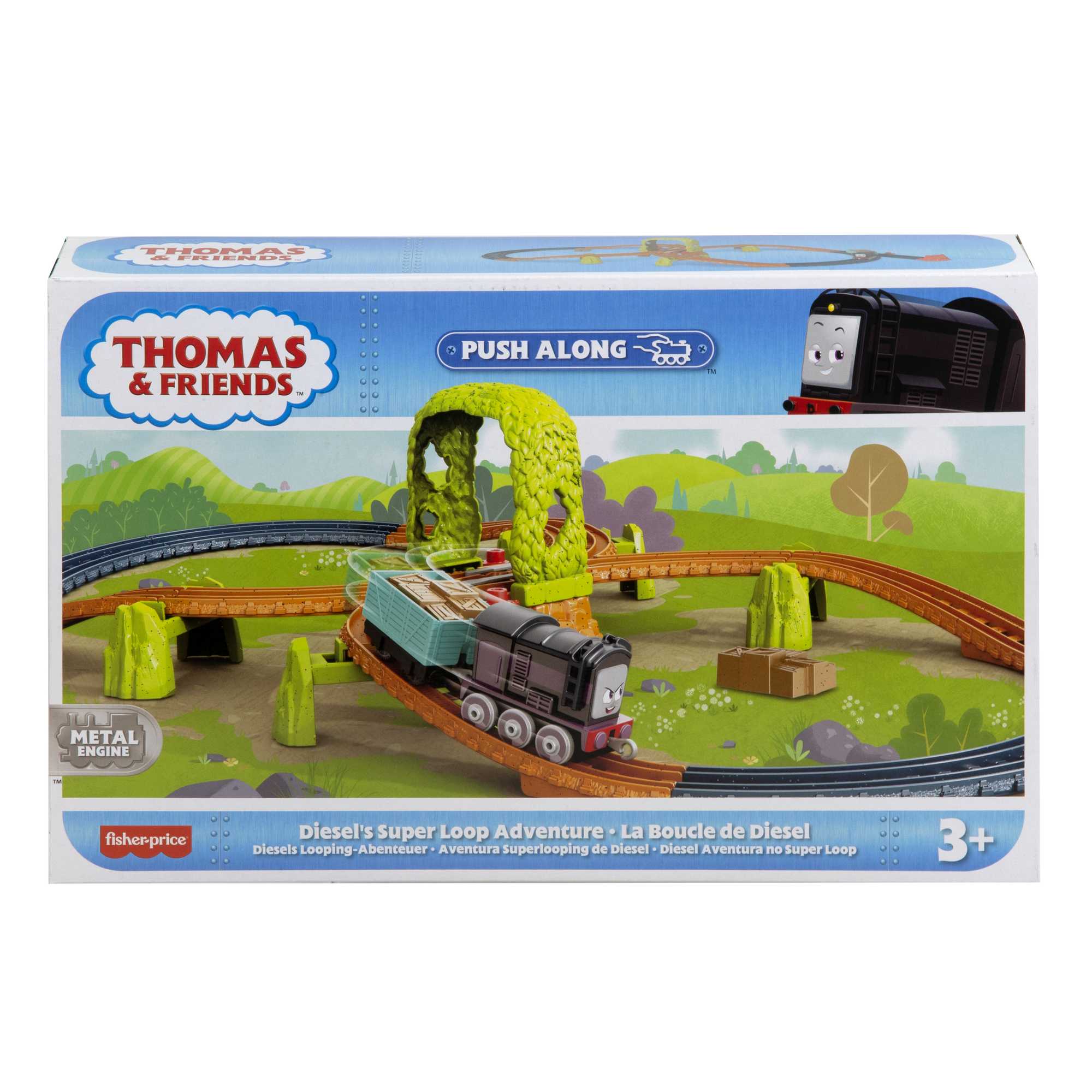 Fisher-Price Thomas et ses Amis L’Aventure à La Super Boucle de Diesel