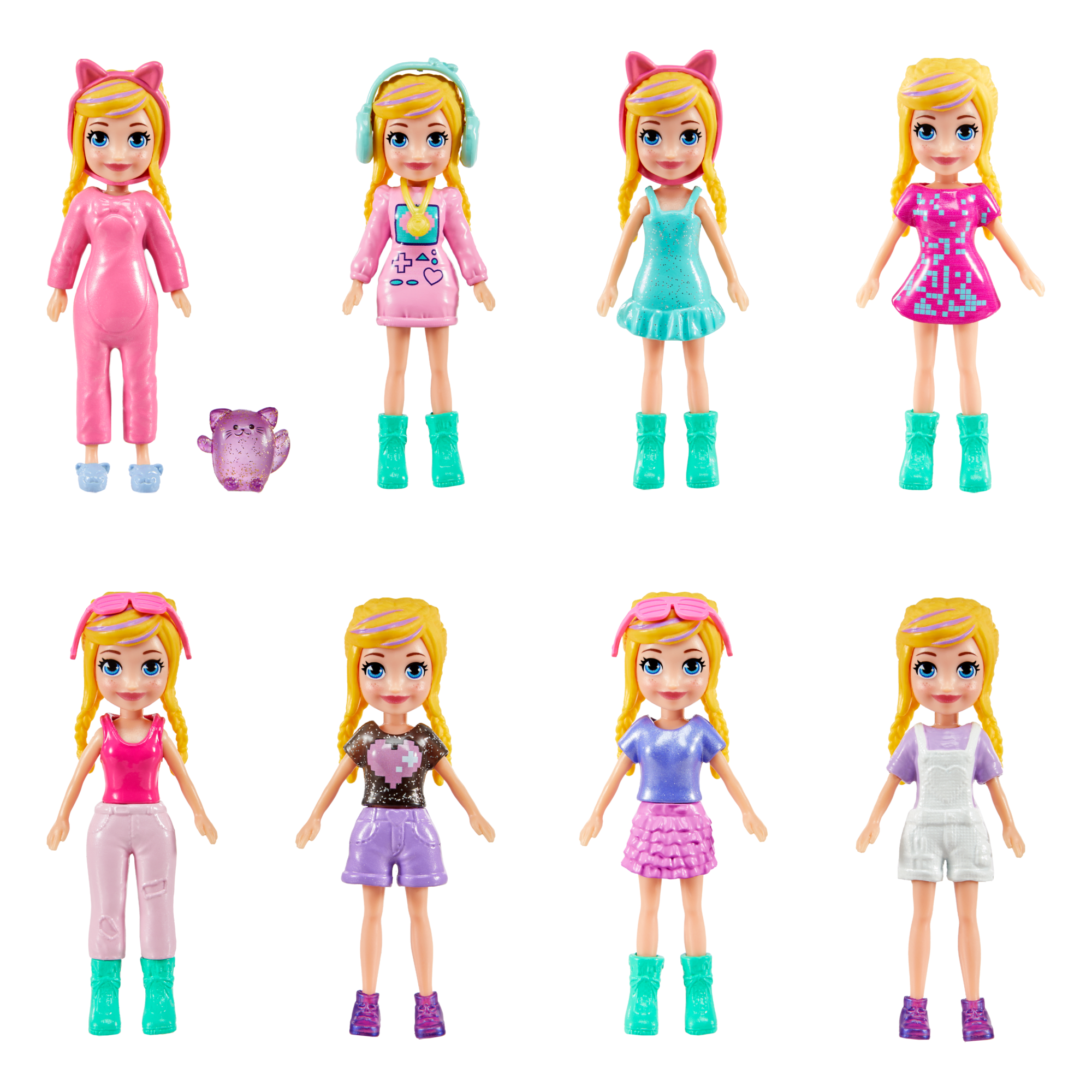 Polly Pocket  Coffret Mode Moyen  Poupées et Accessoires de Mode