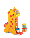 Fisher-Price Brinquedo para Bebês Girafa com Blocos