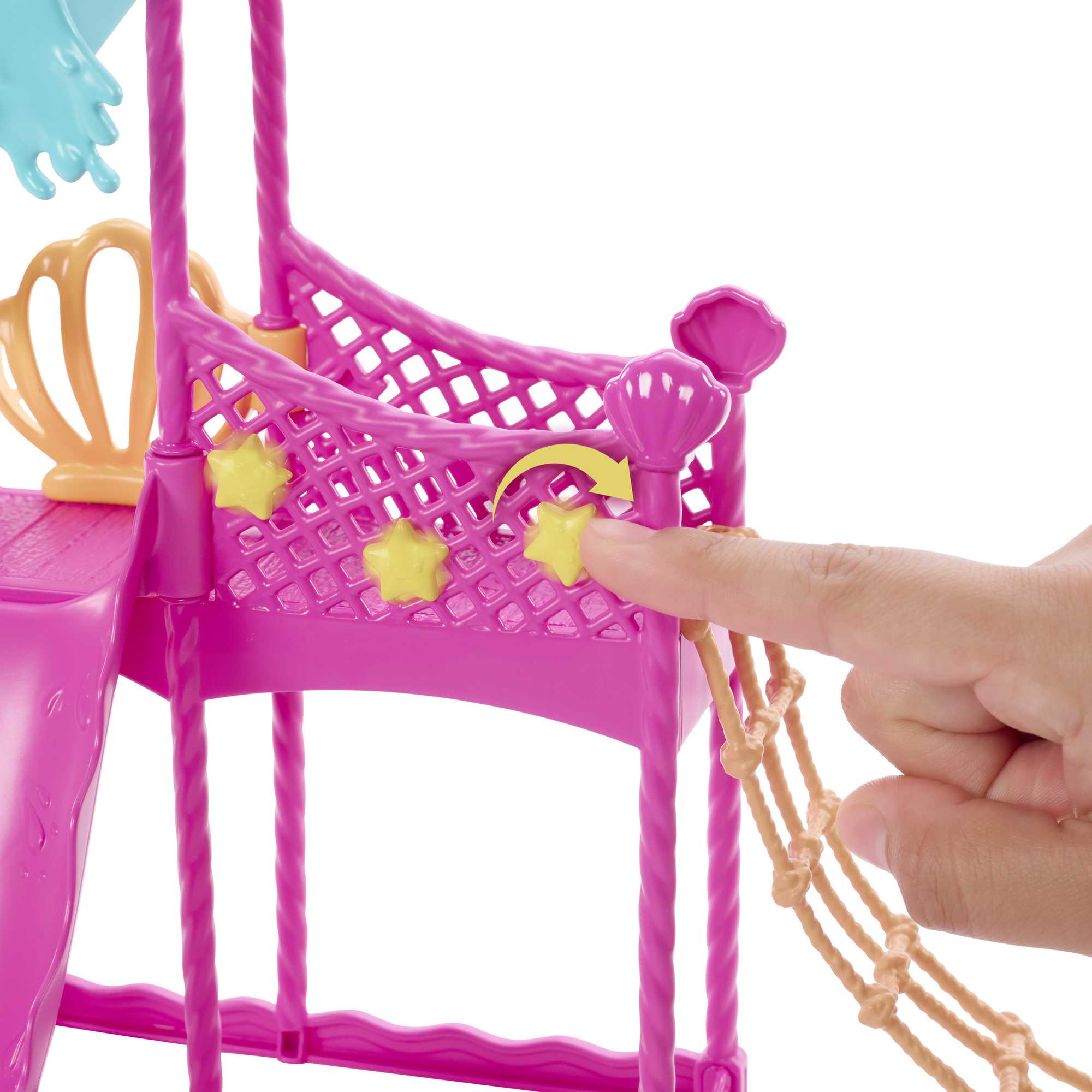 Barbie®-Skipper Premiers Jobs Coffret Parc Aquatique, Avec Toboggan