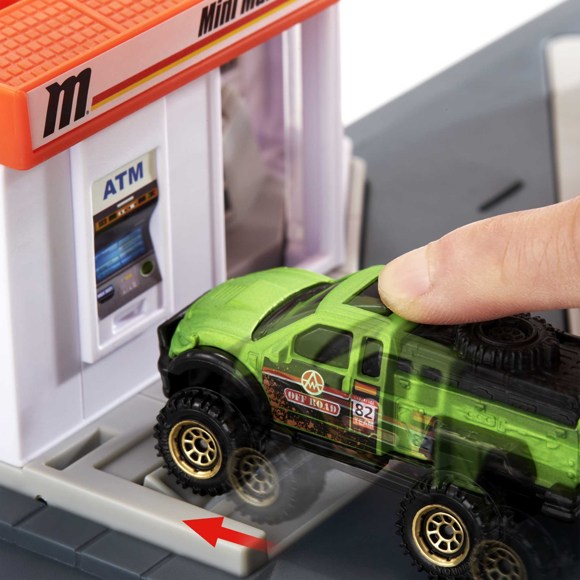 Matchbox Conjunto de Brinquedo Ação Posto de Gasolina