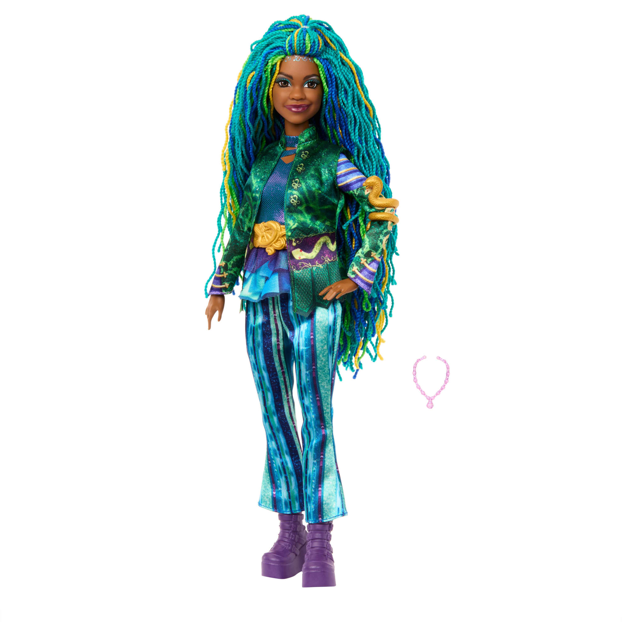 Disney Descendants: The Rise Of Red Fashion Doll & Accessory - Uliana, Younger Sister Of Ursula