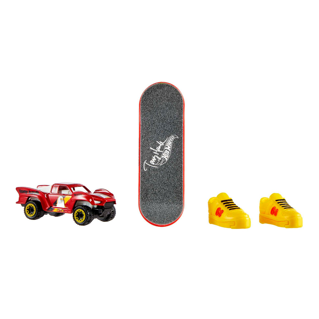 Hot Wheels Skate Vehículo de Juguete Patineta de Colección BIRD IS THE WORLD™ + HW BAJA TRUCK™ Con Diecast