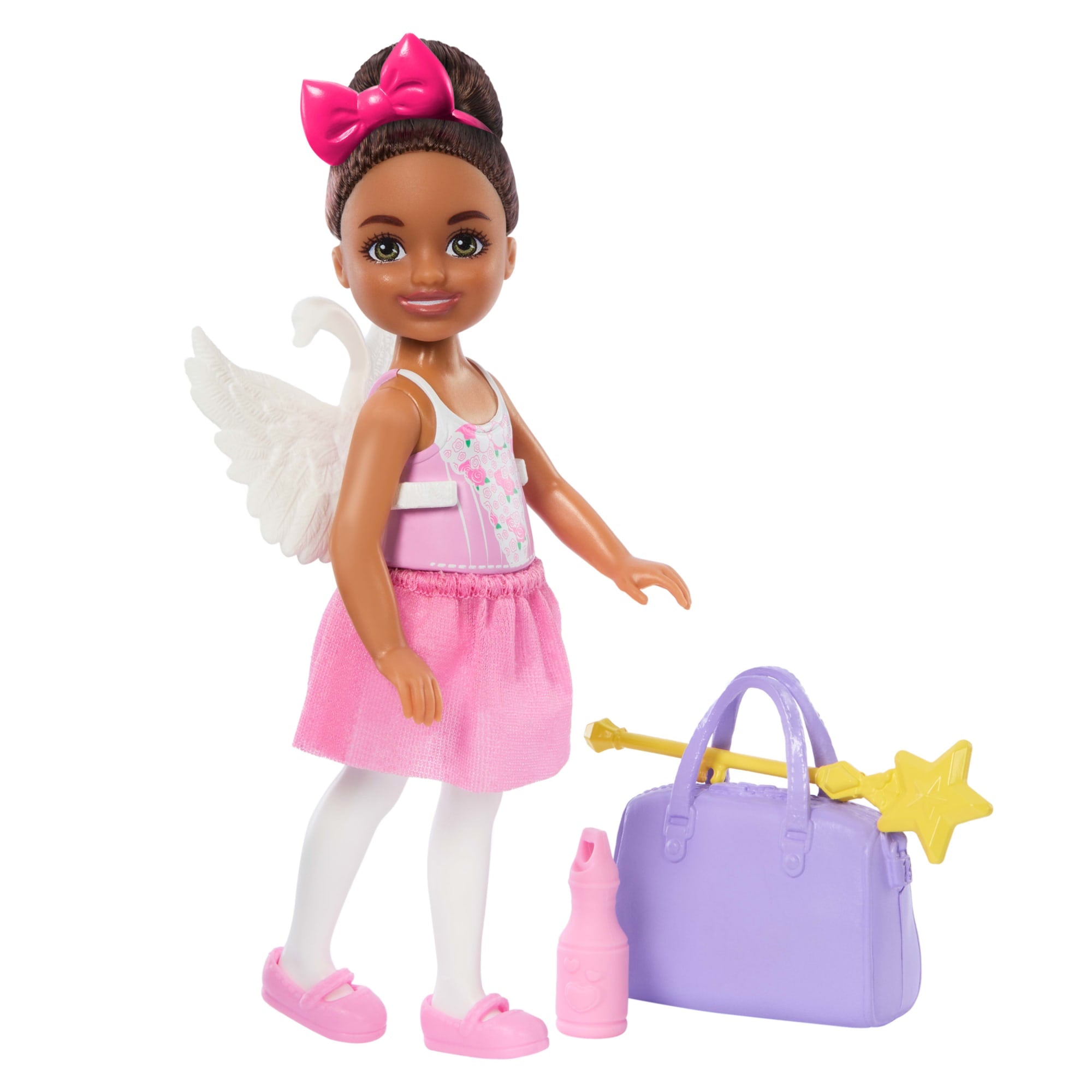 Barbie  Chelsea  Poupée  Ballerine et Accessoires, Brunette