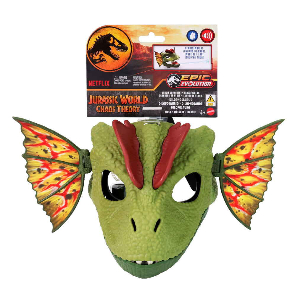 Jurassicworld-Dilophosaurus Lanceur de Venin-Masque