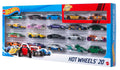 Hot Wheels Diecast Vehículo de Juguete Paquete Sorpresa de 20 Autos